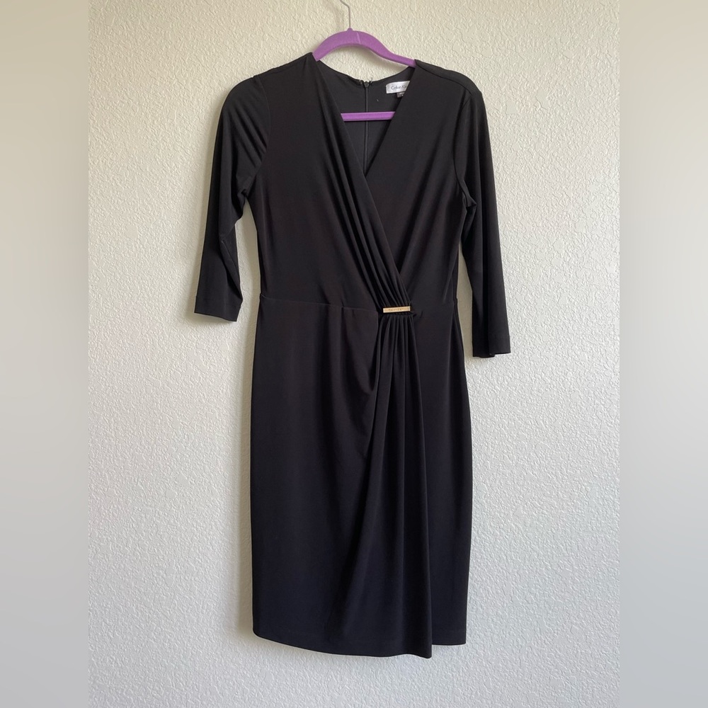 Calvin Klein Wrap Dress